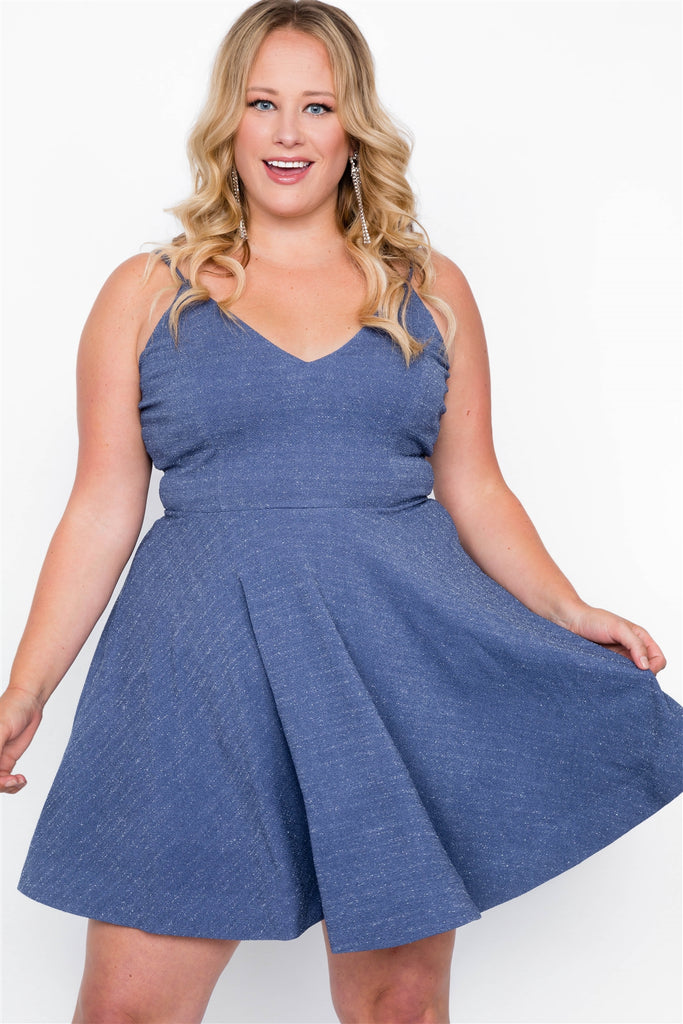 Stacey Evening Skater Mini Dress-Primetime Looks