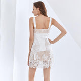 ALESSA Lace Mini Dress-Dresses-Primetime-Looks