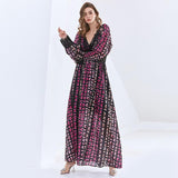AMARA Butterfly Print Maxi Dress