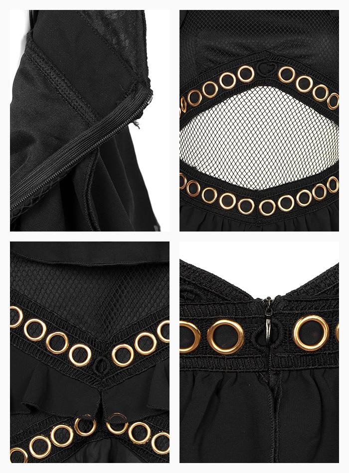 CARMEN ruffled halter gown