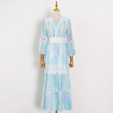 CLARENCE Button-down Midi Dress in colors