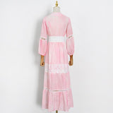 CLARENCE Button-down Midi Dress in colors