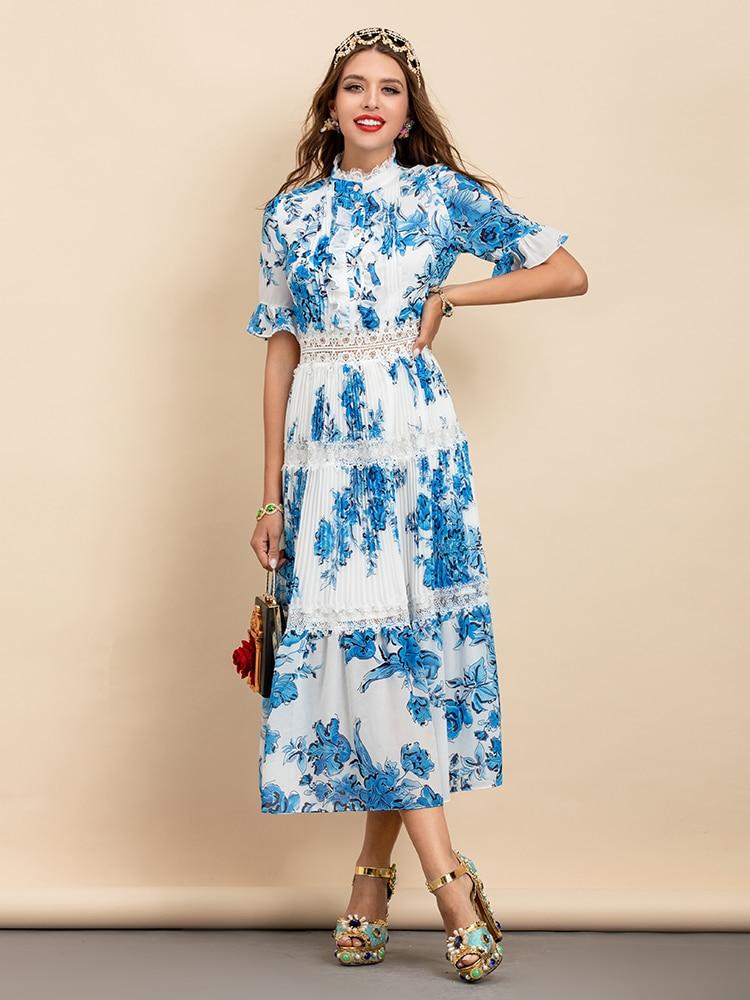 DANIA floral boho maxi dress
