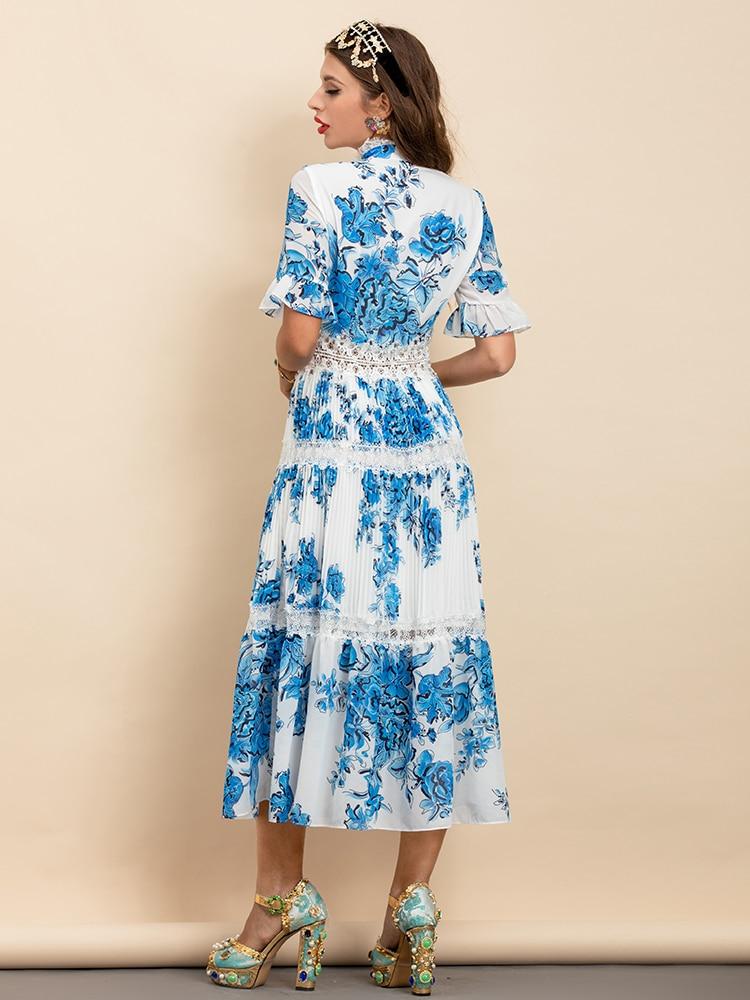 DANIA floral boho maxi dress