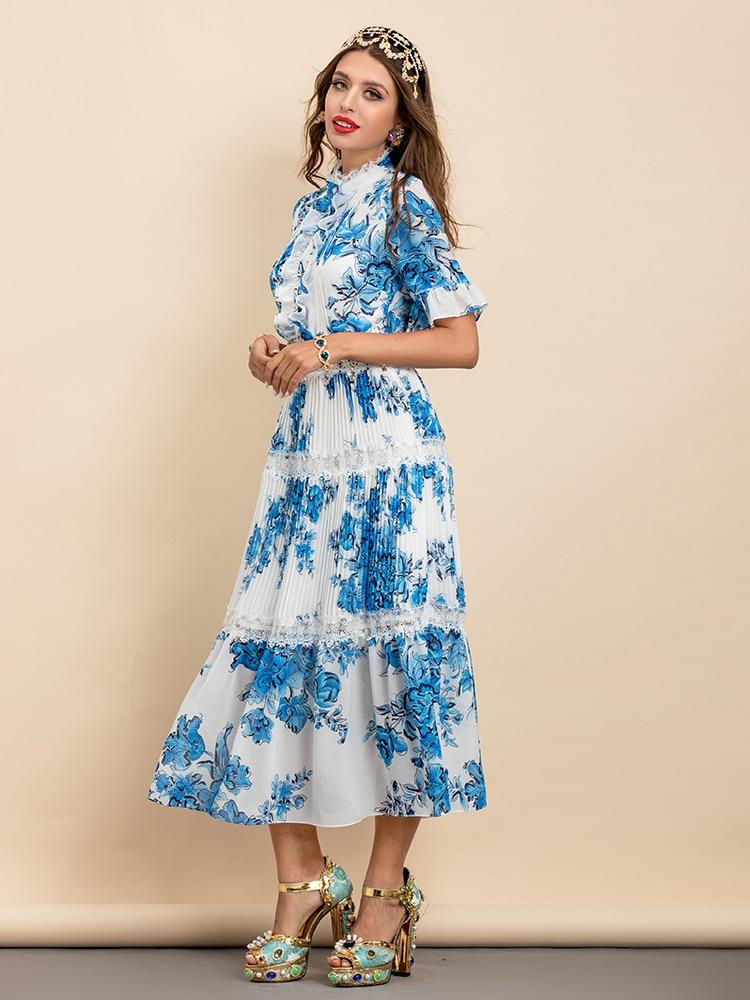 DANIA floral boho maxi dress
