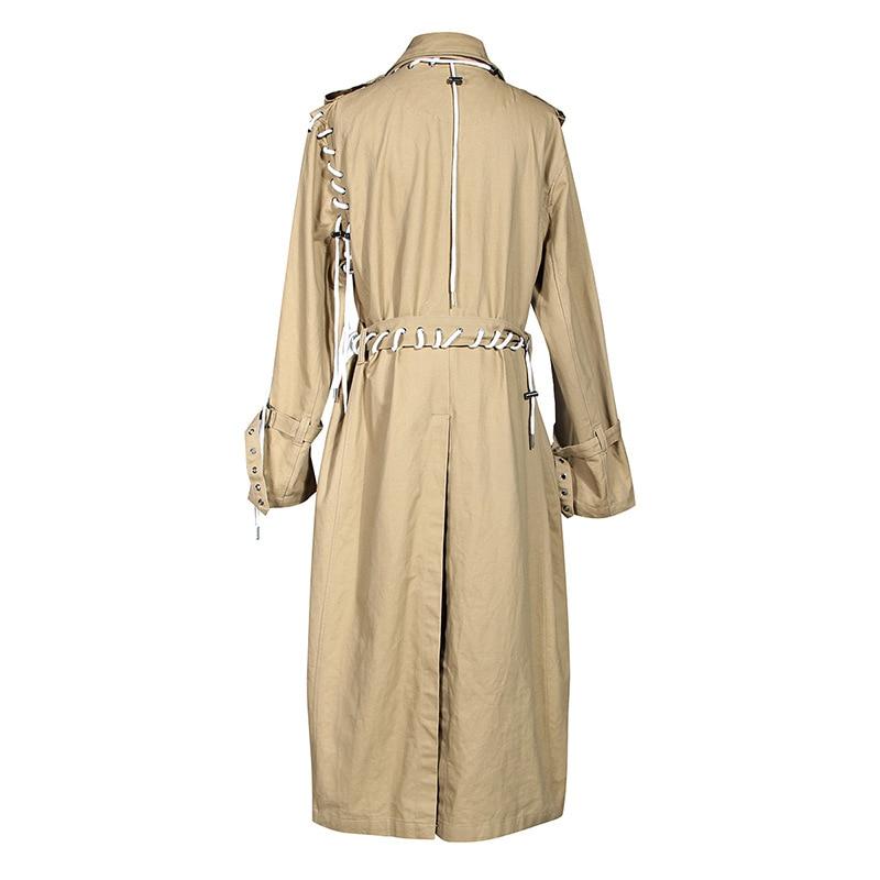 Double-breasted Stitched Embellished Coat-coat-Primetime-Looks