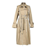 Double-breasted Stitched Embellished Coat-coat-Primetime-Looks
