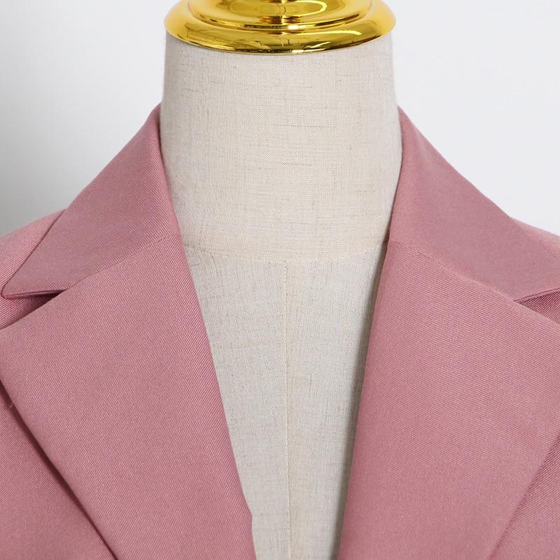 INA Classy Mini Blazer Dress in pink