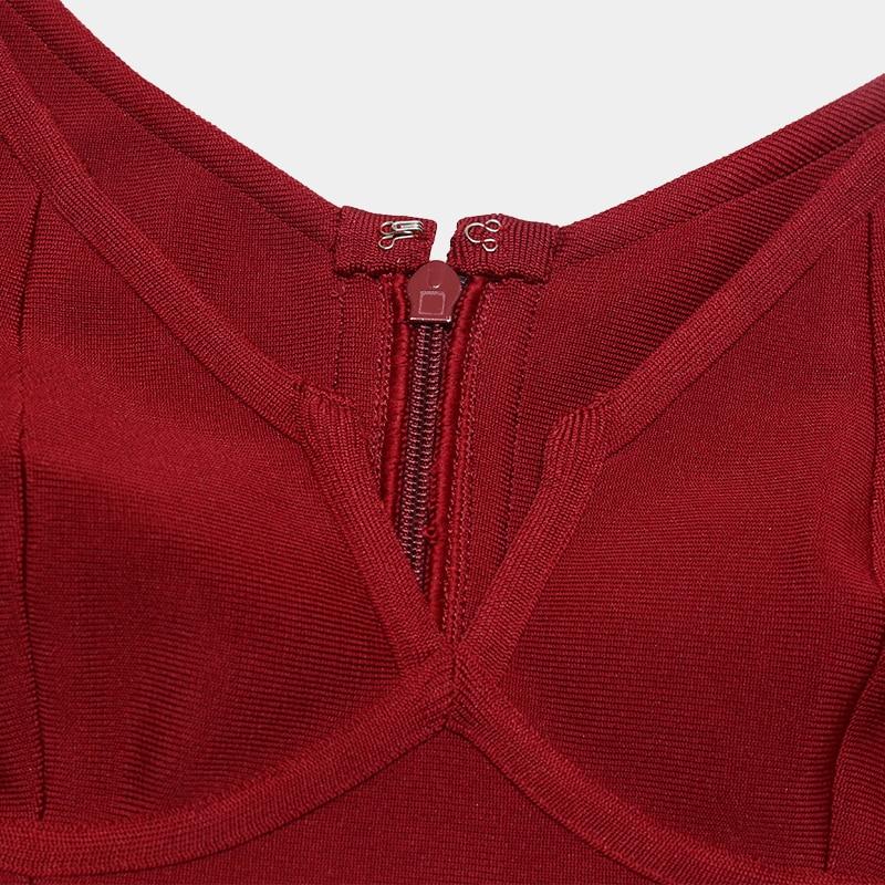 KAT Lantern Sleeve Bodycon Mini Dress