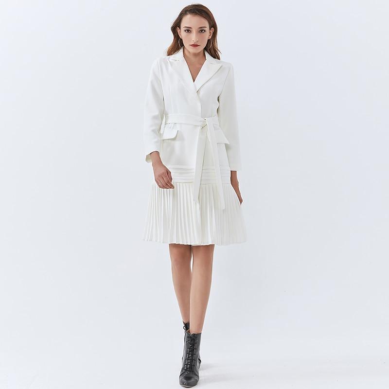 LAUREN Pleated Midi Dress