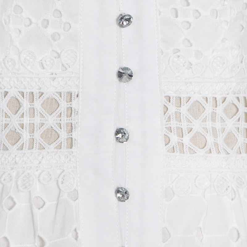 MARLENE Eyelet Lace Midi Dress in colors