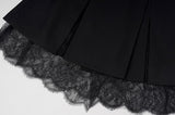 NIÑA Sweetheart Tube Lace Mini Dress
