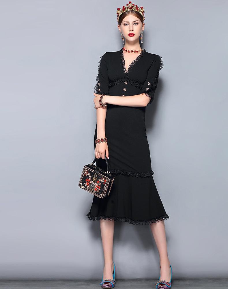 OLIVIA Vintage Midi Dress