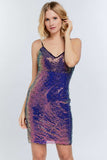 TALITHA Sequins Bodycon Mini Dress