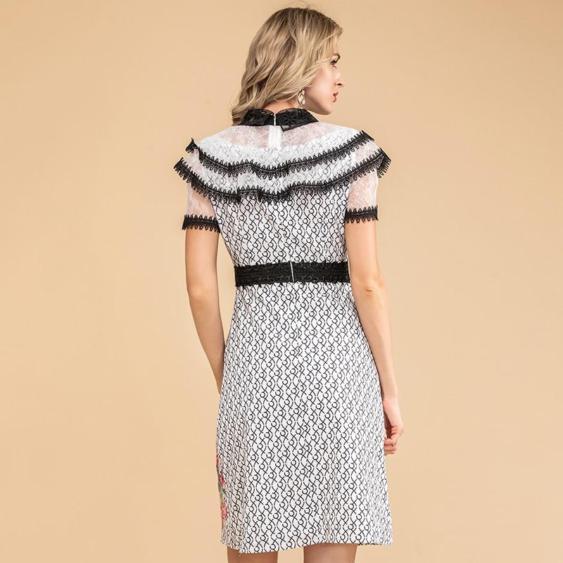 VENICE Vintage Printed Mini Dress