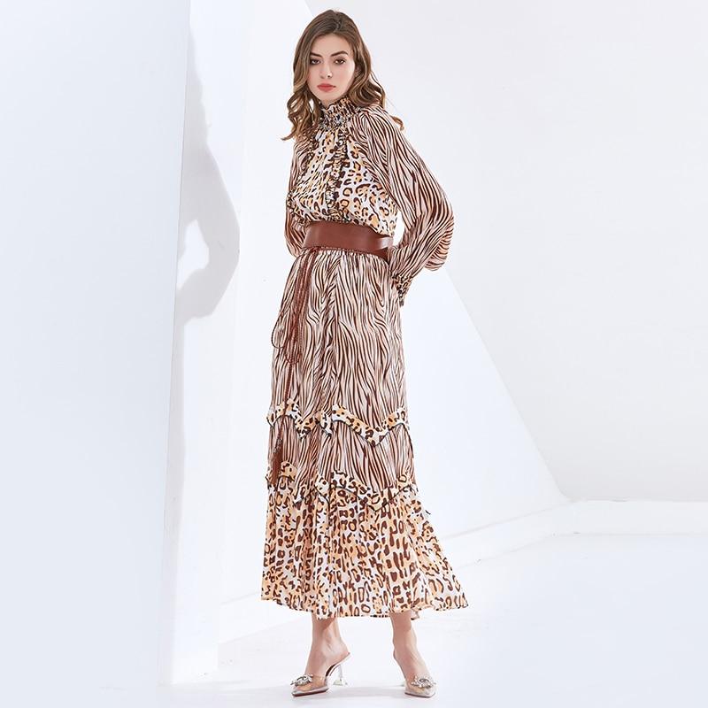 ZAHARA Printed Flowy Maxi Dress