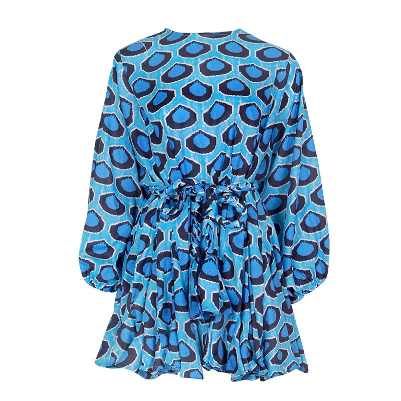 TESSA Printed Mini Dress