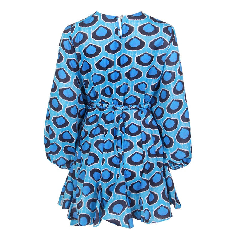 TESSA Printed Mini Dress