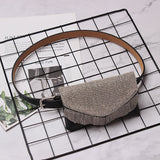 Tasseled belt purse accessory