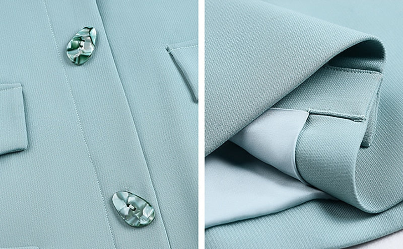 High Waist Pocketed Midi Skirt