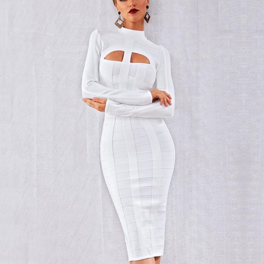 BETTINA Bandage Midi Dress