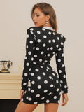 SAVANNAH Polkadot Blazer Dress
