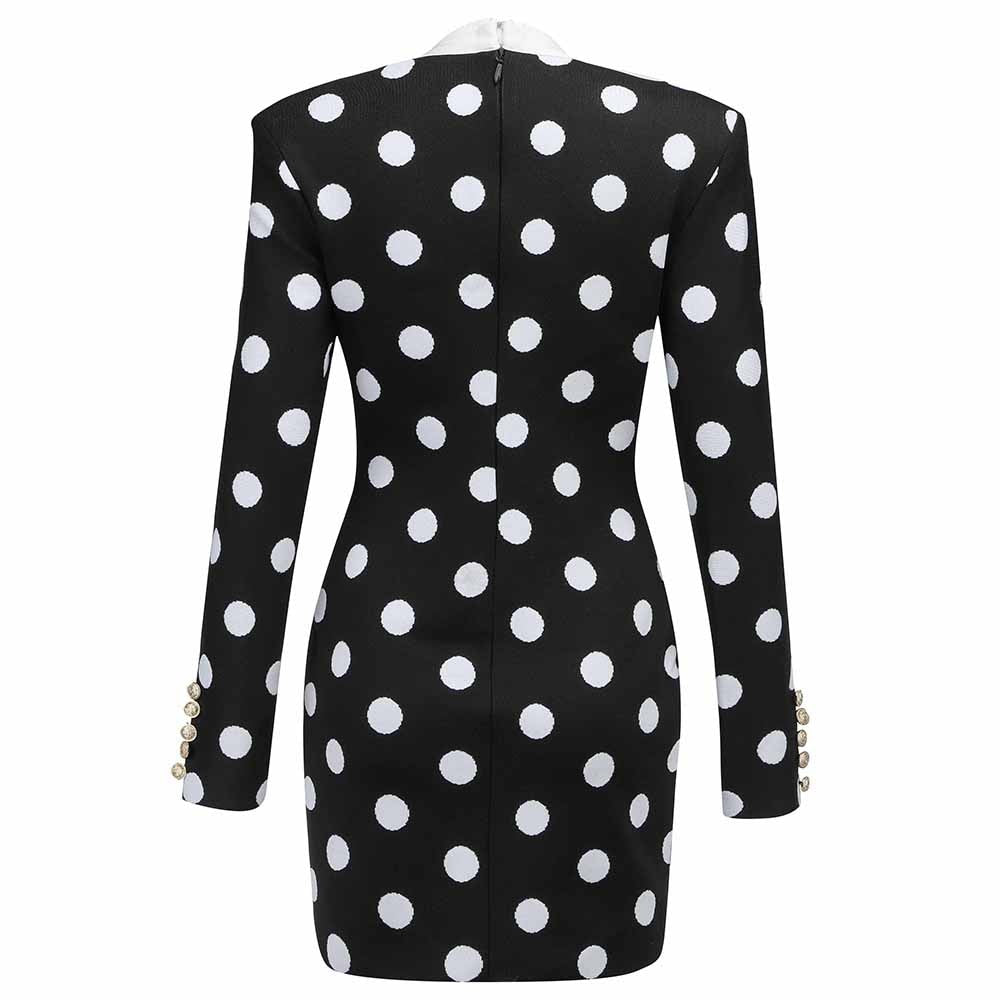 SAVANNAH Polkadot Blazer Dress