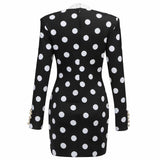 SAVANNAH Polkadot Blazer Dress