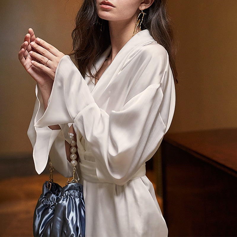 ROMINA Wrap Mini Dress