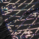 SARITA Feather Party Mini Dress
