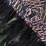 SARITA Feather Party Mini Dress