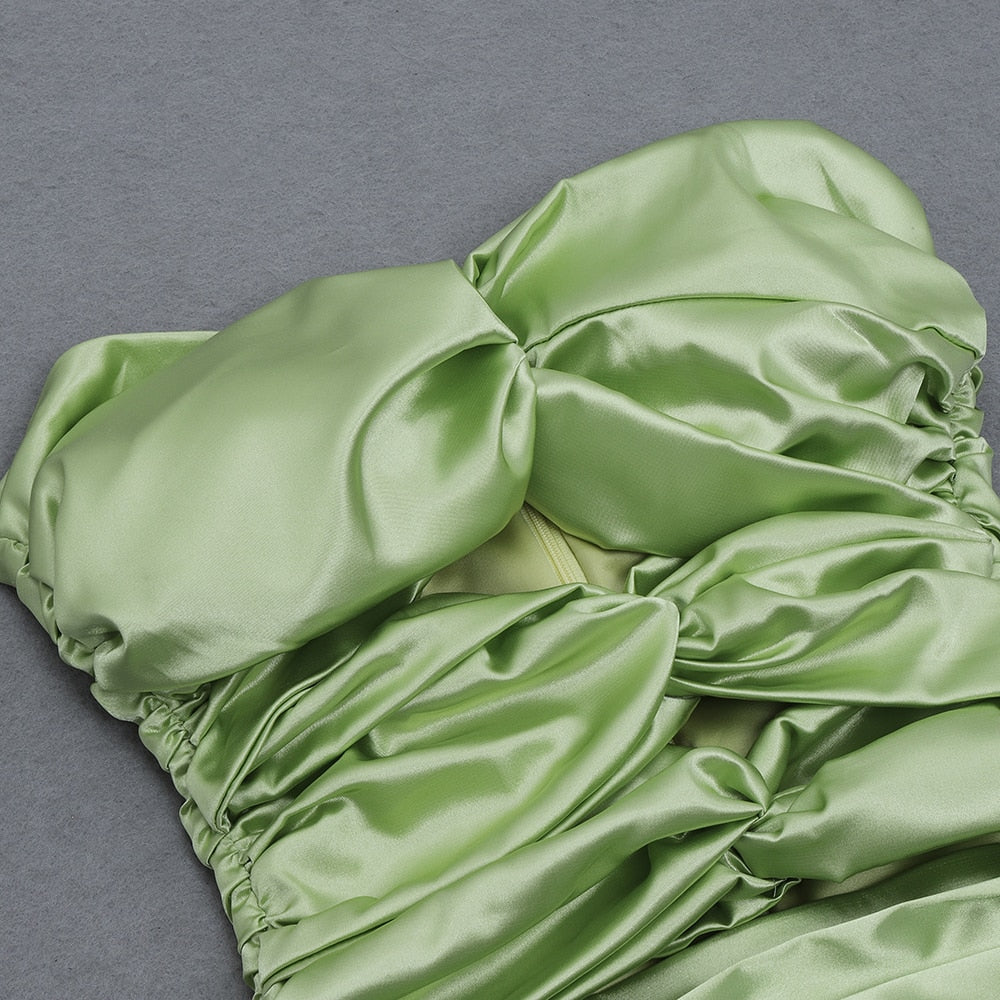 ILYA Knots and Sash Mini Dress