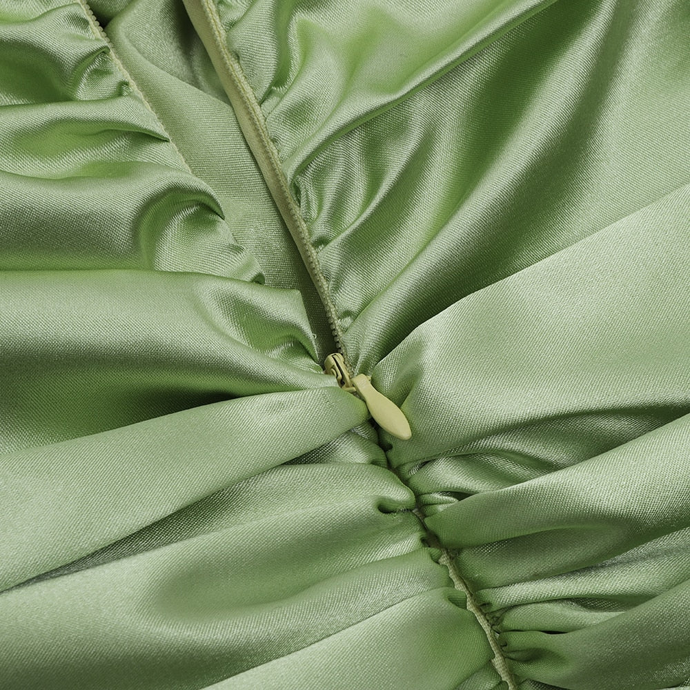 ILYA Knots and Sash Mini Dress