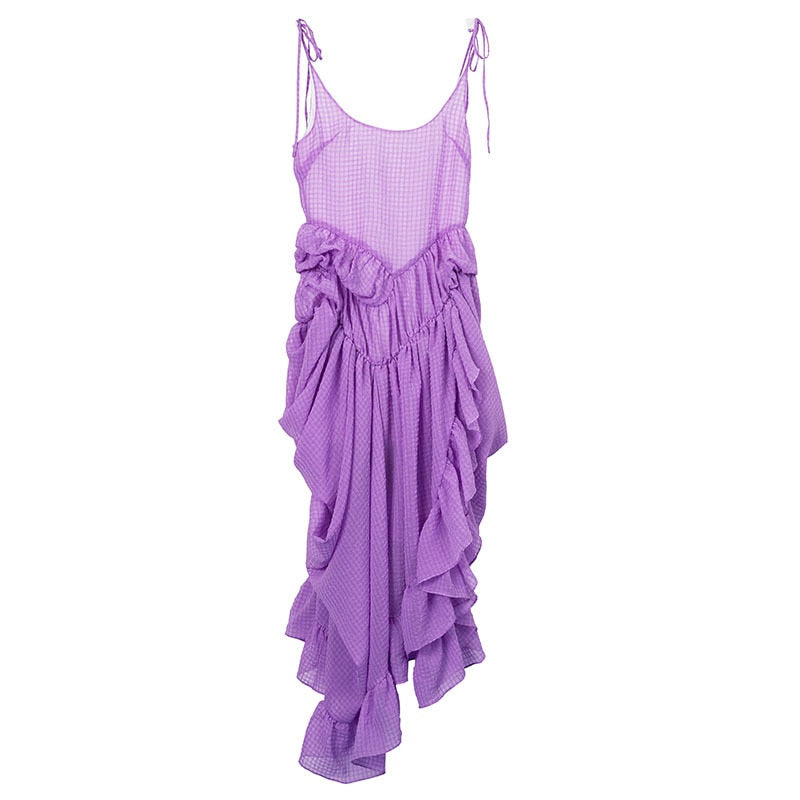 LILA Dreamy Ruffles Maxi Dress