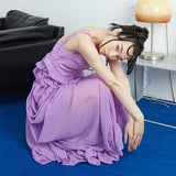 LILA Dreamy Ruffles Maxi Dress