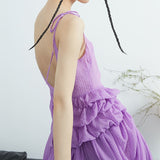 LILA Dreamy Ruffles Maxi Dress