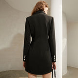 DEANNA  Double-Breasted Mini Dress