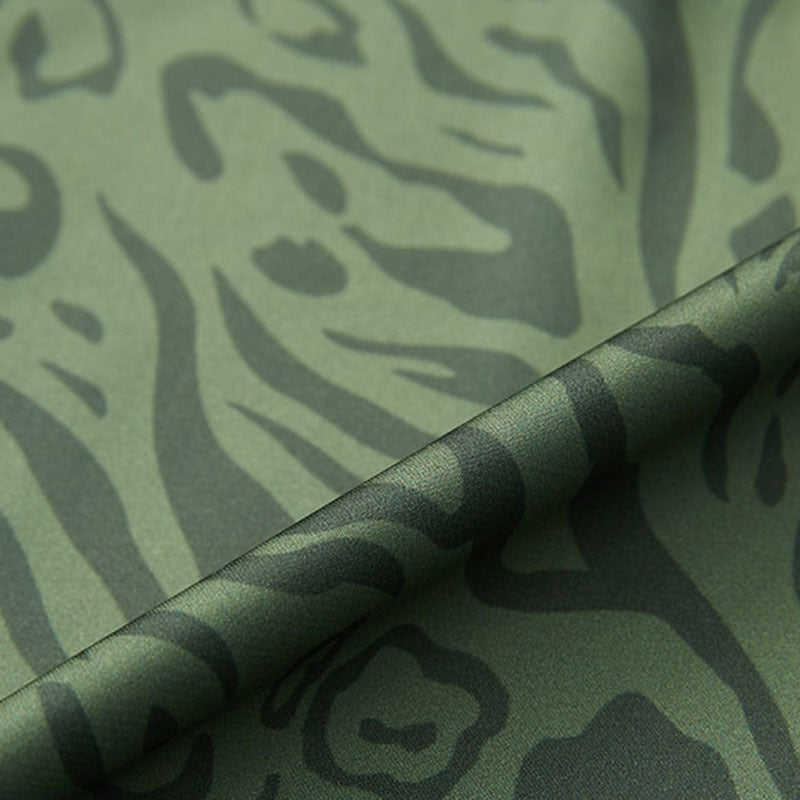 JULIANA Tiger Print Mini Wrap Dress