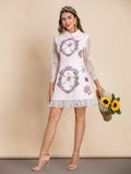 MERITH Vintage Pink Mini Dress