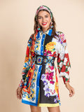 Summer Fest Button-down Mini Dress