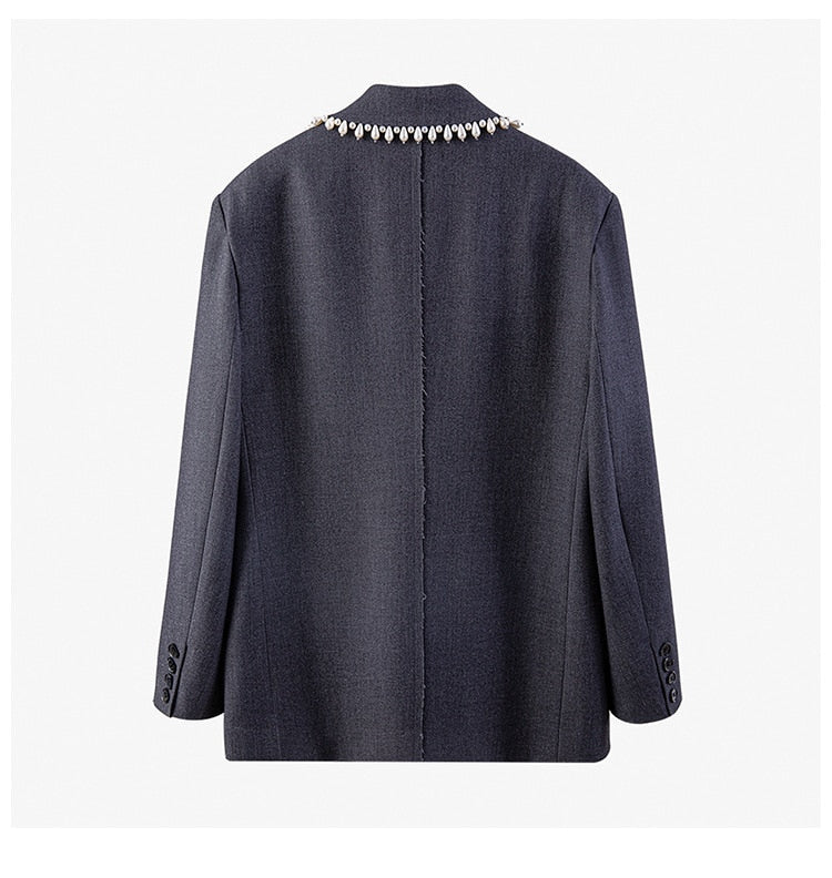 Glam Up Notched Lapel Blazer