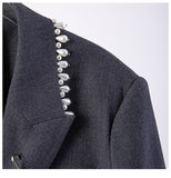 Glam Up Notched Lapel Blazer