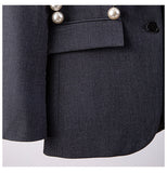 Glam Up Notched Lapel Blazer
