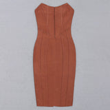 PAMELA Corset Midi Dress