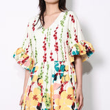Garden Blooms Boho Maxi Dress
