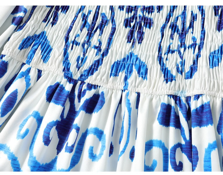 DARA Boho Print Maxi Dress