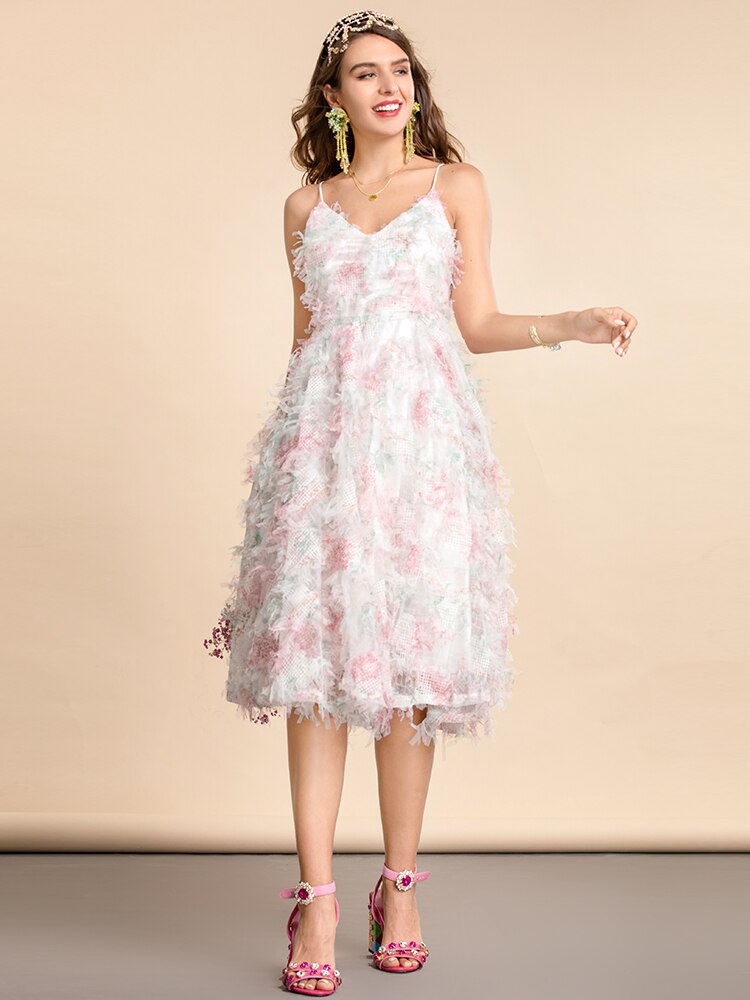 ARYANA Floaty Midi Dress