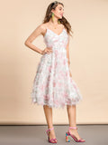 ARYANA Floaty Midi Dress