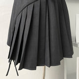 Structured Belted Mini Dress