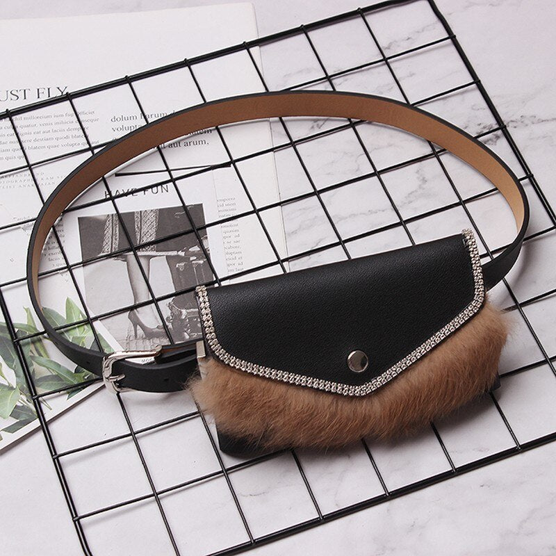 Tasseled belt purse accessory